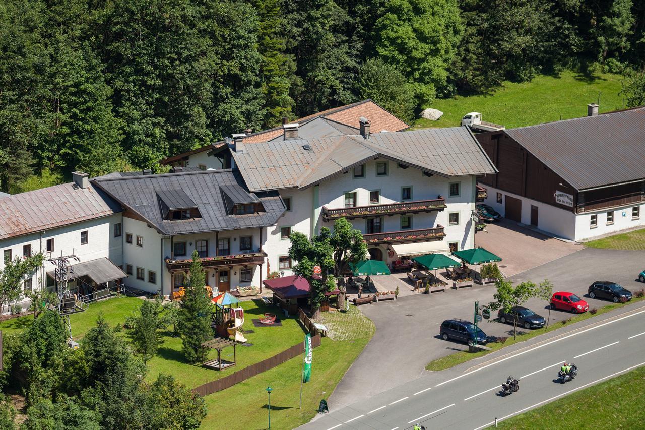 Gasthof-Pension Frohnwies Weissbach bei Lofer Exterior foto