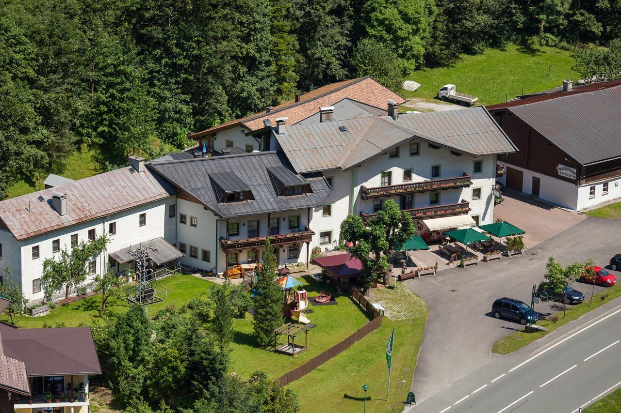 Gasthof-Pension Frohnwies Weissbach bei Lofer Exterior foto